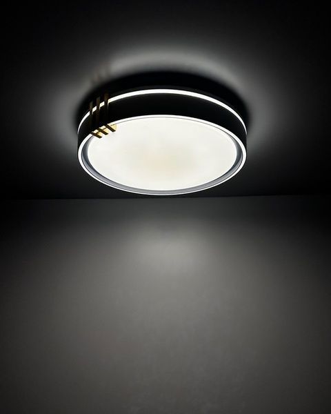Потолочный светильник Goldlux Arletta, серый (48Вт, 380мм) GL-328847 фото