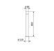 Светильник садовый GTV LARGO-P 80, E27, MAX.15W, IP44, столбик, графит (OS-LARGP80-30) OS-LARGP80-30 фото 2