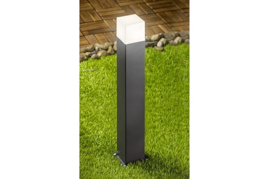 Светильник садовый GTV LARGO-P 80, E27, MAX.15W, IP44, столбик, графит (OS-LARGP80-30) OS-LARGP80-30 фото