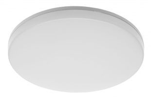 Світлодіодний світильник GTV BESA LED, 24W, 2400Lm, 175-250VAC, Ra>80, IP54, PC+PC, IK10, 3000K, круглий LD-BES24WOK-30 фото