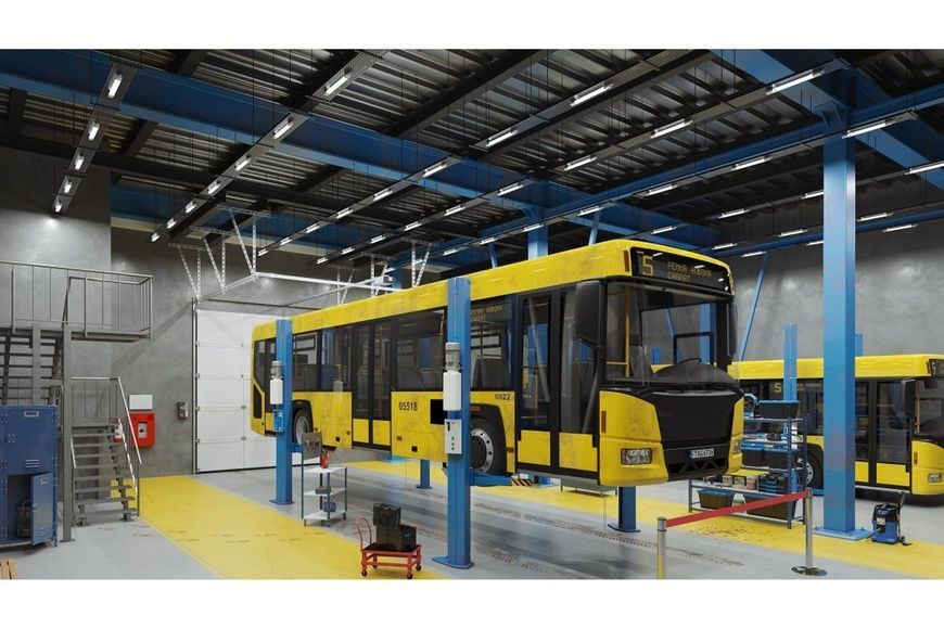 Герметичний світильник GTV MORIS, 45W, 5400Lm, 4000К, AC180-250V, IP65, IK10, 150см LD-MOR45W15-NB фото