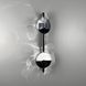 Бра с двумя хромированными световозвращателями в корпусе 38х13х10,5 см LF-W789/2 CH фото 4