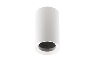 Світильник стельовий GTV TIPO, алюміній, 65X115, IP20, max 50W, круглий, білий OS-TIP65115OKB-10 фото