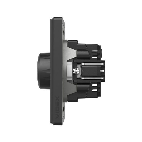 Диммер 600W угольно-чёрный VIDEX NOTA VF-NT-DM600-BL фото