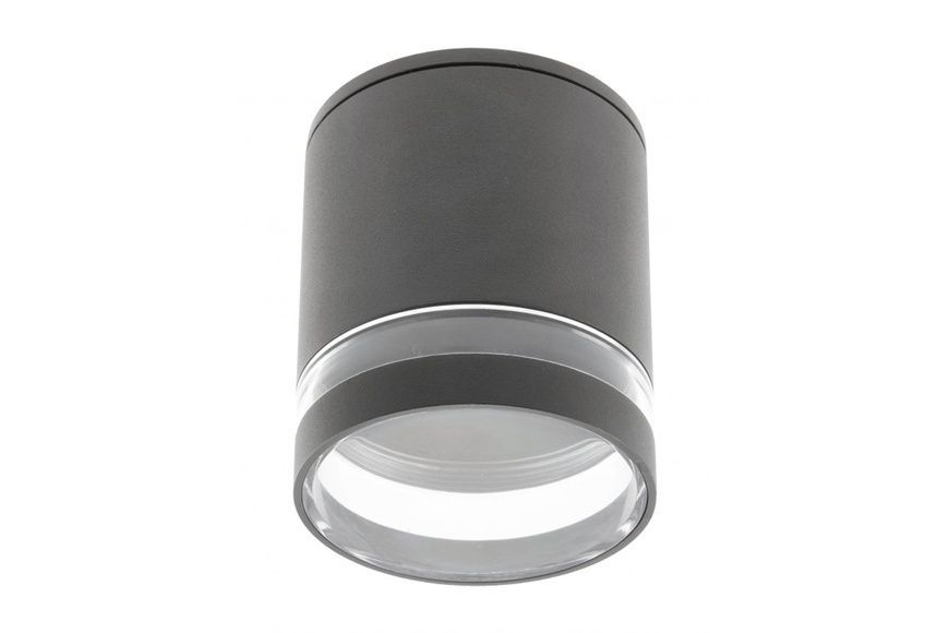 Светильник GTV RIVEN, алюминий, 102x120, IP54, MAX.35W, круглый, чёрный (OS-RIV102OKG-30) OS-RIV102OKG-30 фото