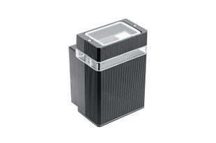 Світильник фасадний GTV NESSA одинарний, GU10, MAX.50W, IP54, чорний LD-NESSAGU10J-20 фото