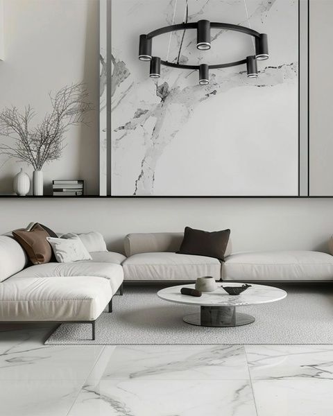 Люстра Goldlux Paris, чорний (12Вт, 605мм) GL-326201 фото