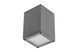 Светильник GTV LENTO, алюминий, 100x130, IP54, max 35W, квадратный, графит (OS-LEN100KWG-30) OS-LEN100KWG-30 фото 6