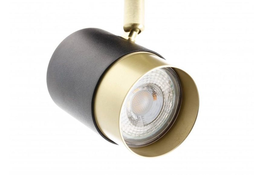 Светильник GTV ORIO, алюминий, IP20, 1*GU10, max. 50W, круглый, чёрный (OS-ORI-GU10-10) OS-ORI-GU10-10 фото