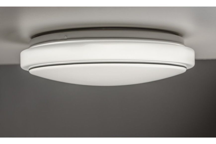 Світильник GTV ROSALI, &Oslash;340 мм, 4000K, 24W, 1920Lm, AC180-250V, 50/60Гц, PF>0,5, IP44, круглий, білий LD-ROSA24WOK-NW-10 фото