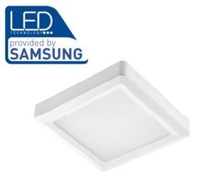 Светильник 12W LED GTV LOUIS гарантия 3 года, IP54, 120&deg;, 4000K, накладной, квадратный (LD-LSNK12W-NB) LD-LSNK12W-NB фото