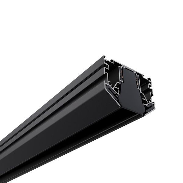 Магнитный трековый шинопровод OLEDIM OL35 48V для натяжного потолка черный (гарпун) 3м 7771552 фото