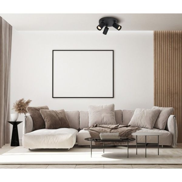 Спот Italux Nesto, чёрный (10Вт, 220мм) IT-SPL-23436-3R-BK фото