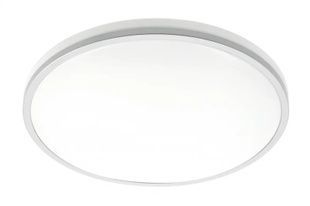 Стельовий світильник GTV TULA, &Oslash;350мм, 4000K, 24W, IP44, сірий LD-TUL24W-NW-80 фото