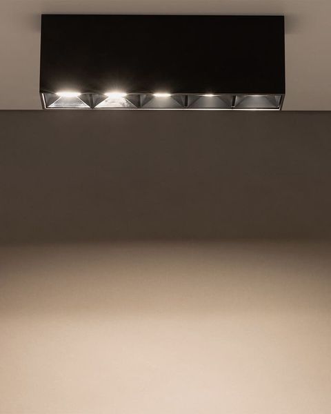 Точечный светильник MIDI LED, чёрный (20Вт, 42мм, 3000K) ND-10055 фото