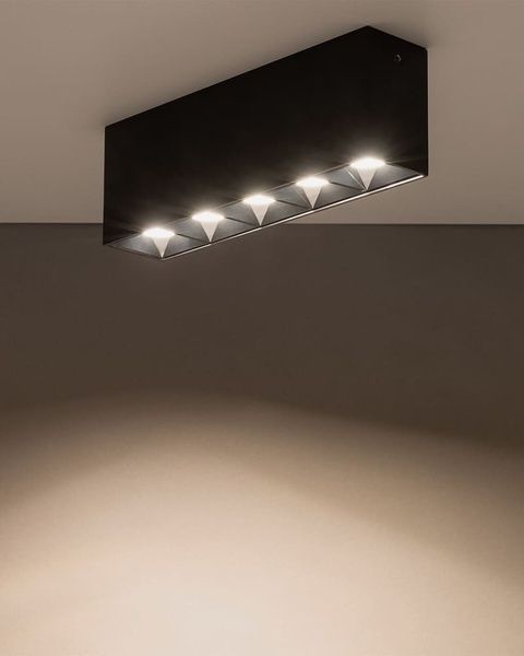 Точечный светильник MIDI LED, чёрный (20Вт, 42мм, 3000K) ND-10055 фото
