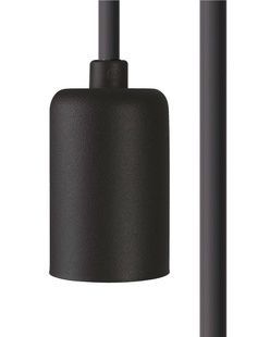 Комплектуюча деталь CAMELEON CABLE E27, чорний (25Вт, 3500мм) (варіант 3) ND-8668 фото