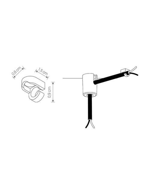 Комплектуюча деталь CAMELEON MOUNTING, бежевий (15мм) ND-12150 фото