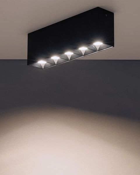 Точечный светильник MIDI LED, чёрный (20Вт, 42мм, 4000K) ND-10058 фото
