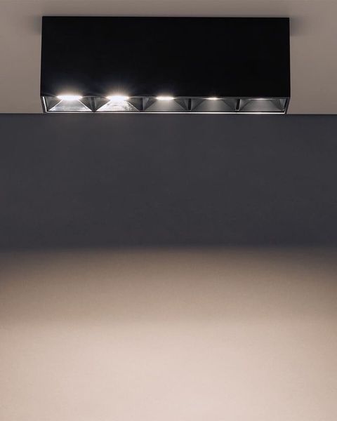 Точечный светильник MIDI LED, чёрный (20Вт, 42мм, 4000K) ND-10058 фото