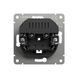 Розетка одинарна із заземленням USB-A+C 20W сірий графіт VIDEX NOTA VF-NT-SK1GUC-GR фото 4