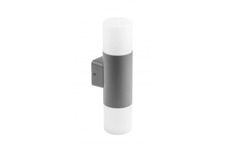 Світильник фасадний бра GTV CORTA-AUD, 2xE27, 2xMAX.25W, IP44, графіт (OS-CORDUA-30) OS-CORDUA-30 фото