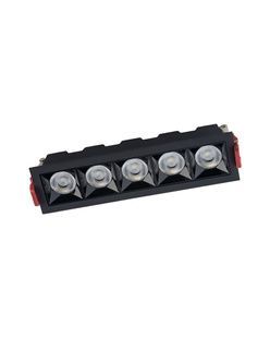 Точечный светильник MIDI LED, чёрный (20Вт, 54мм, 3000K) ND-10062 фото