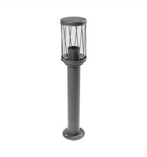 Світильник садовий GTV KERTA-P 50, E27, max.12W, IP44, стовпчик, графіт (OS-KERTP40-30) OS-KERTP40-30 фото