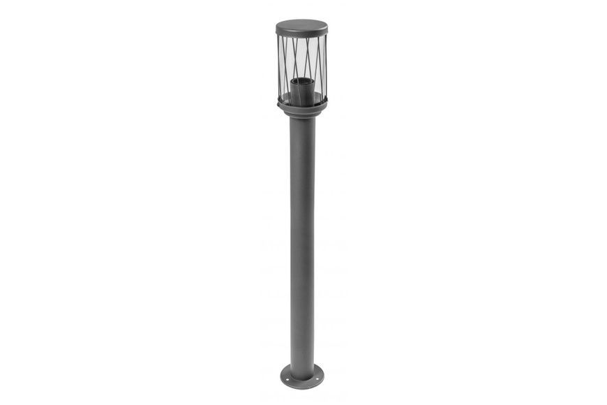 Світильник садовий GTV KERTA-P 80, E27, max.12W, IP44, стовпчик, графіт (OS-KERTP80-30) OS-KERTP80-30 фото