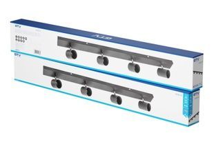 Светильник GTV VENETO, IP20, max.20W, 4xGU10, круглый, чёрный (OS-VEN20WO4-10) OS-VEN20WO4-10 фото