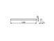 Світильник GTV LED LUNA-A, 40W, AL/PC, 4000K, 120 см, чорний (LD-LUN40WNB-00-A) LD-LUN40WNB-00-A фото 2