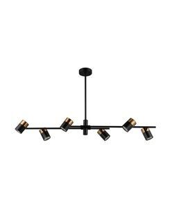 Люстра Italux Elice, чорний (35Вт, 225мм) &middot; K-BRO IT-PND-58892-6-BK-BRO фото