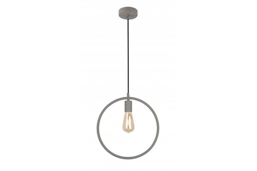 Подвесной светильник GTV decor FIJA, E27, max.40W, IP20, серый (OS-FI-E27-15-DEC) OS-FI-E27-15-DEC фото