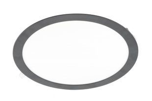 Светильник светодиодный GTV ORIS PLUS, 24W, чёрный, 3000К, 2000Lm, AC220-240В, встроенный, IP20, 120&deg; LD-ORW24W-CBP-10 фото