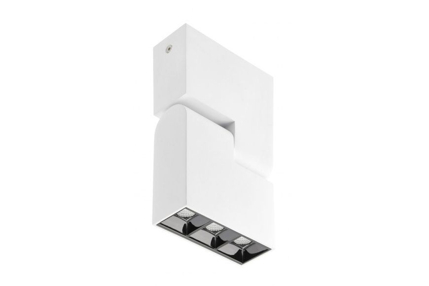 Світильник 8W LED GTV SIERRA 3 роки гарантії, IP20, 4000K, 48&deg;, білий (LD-SRA08WB-NB) LD-SRA08WB-NB фото